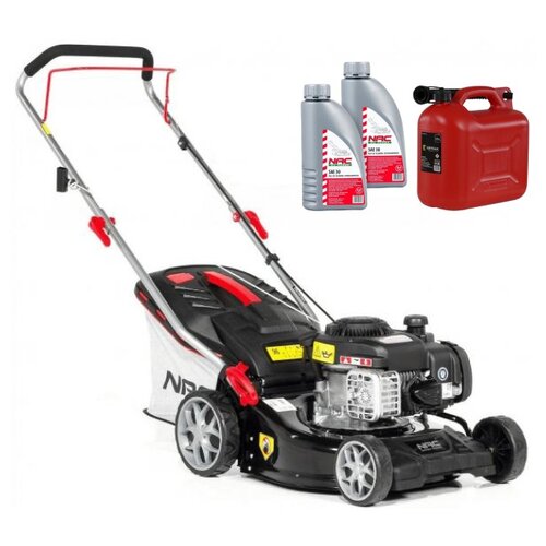 Kosiarka spalinowa NAC LP42-300BS-JR Briggs & Stratton 300 Series + Kanister KRYSIAK OL KAN10 10 L + Olej do kosiarki NAC SAE 30 2 x 0.6L