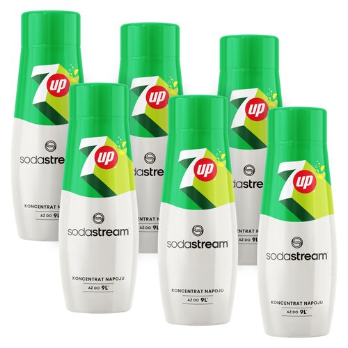 Syrop do saturatorów SODASTREAM 7UP 6 x 440 ml