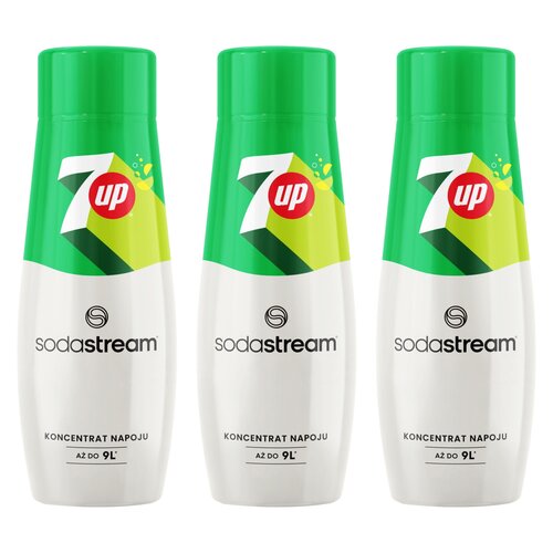 Syrop do saturatorów SODASTREAM 7UP 3 x 440 ml