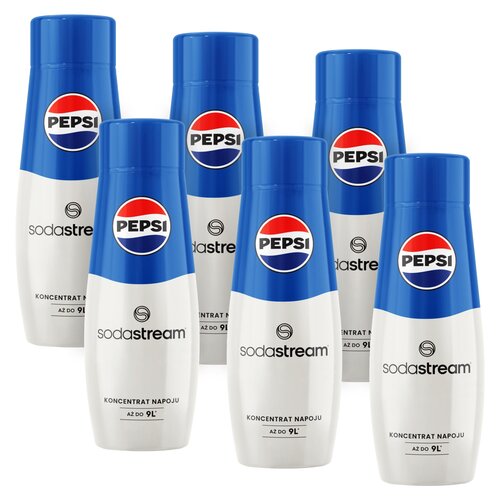 Syrop do saturatorów SODASTREAM Pepsi 6 x 440 ml