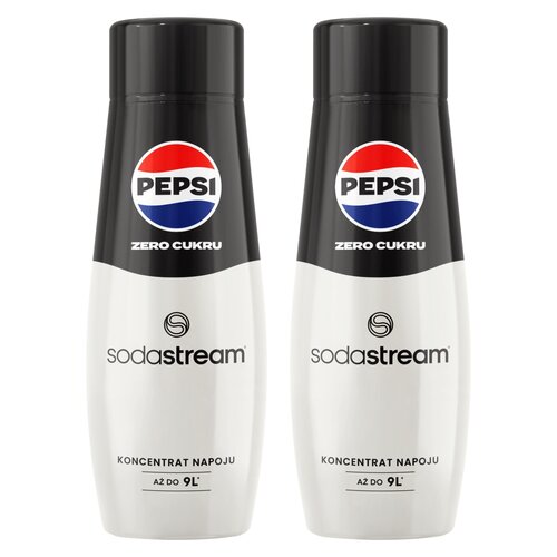 Syrop do saturatorów SODASTREAM Pepsi Max Zero bez cukru 2 x 440 ml