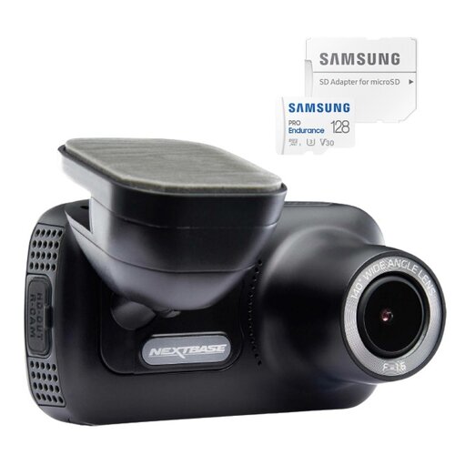 Wideorejestrator NEXTBASE 322GW + Karta pamięci SAMSUNG Pro Endurance microSDXC 128GB + Adapter