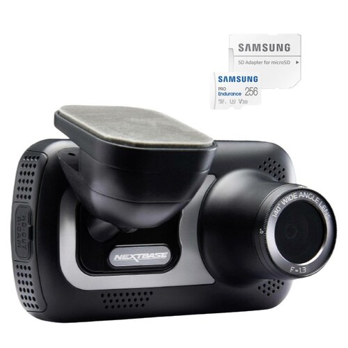 Wideorejestrator NEXTBASE 522GW + Karta pamięci SAMSUNG Pro Endurance microSDXC 256GB + Adapter