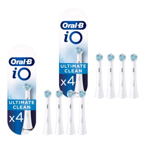 Końcówka szczoteczki ORAL-B iO Ultimate Clean Biały (8 szt.)