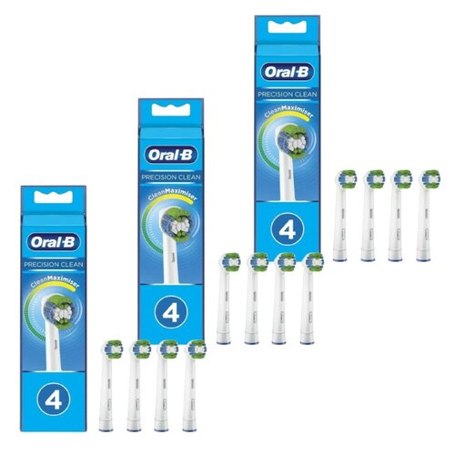 Końcówka szczoteczki ORAL-B Precision Clean CleanMaximiser Biały (12 szt.)
