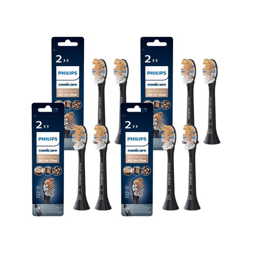Oryginalne końcówki Philips Sonicare HX 9092/11 Miękkie włókna (8 szt.) (Kompleksowa zaawansowana pielęgnacja)