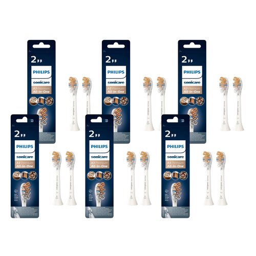 Oryginalne końcówki Philips Sonicare HX9092/10 Miękkie włókna (12 szt.) (Kompleksowa zaawansowana pielęgnacja)