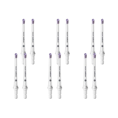 Końcówka do irygatora PHILIPS Sonicare Quad Stream HX3062/00 (12 szt.) (Delikatna dla dziąseł)