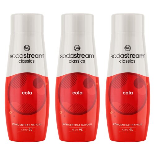 Syrop do saturatorów SODASTREAM Cola 3 x 440 ml