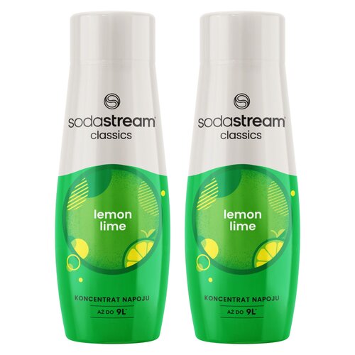 Syrop do saturatorów SODASTREAM Cytrynowo-Limonkowy 2 x 440 ml
