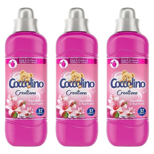 Płyn do płukania COCCOLINO Creations Tiare Flower & Red Fruits 3 x 925 ml