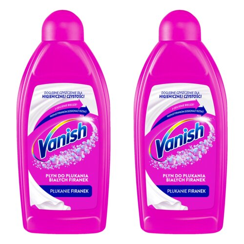 Vanish Płyn do płukania firanek 2 x 500 ml