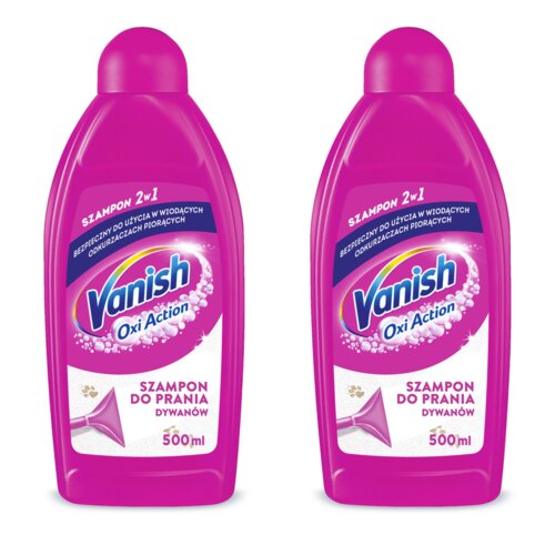 Płyn do prania dywanów VANISH 3w1 2 x 500 ml