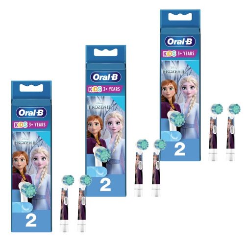 Końcówka szczoteczki ORAL-B EB10S-2 Kids Frozen II (6 sztuk)