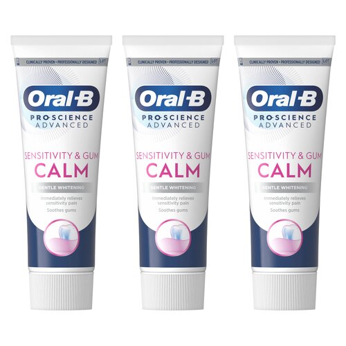 Pasta do zębów ORAL-B Sensitivity & Gum Calm 3 x 75 ml