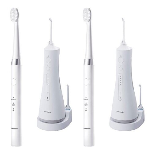 Szczoteczka soniczna PANASONIC EW-DM81 (2 sztuki) + Irygator EW1511 (2 sztuki)