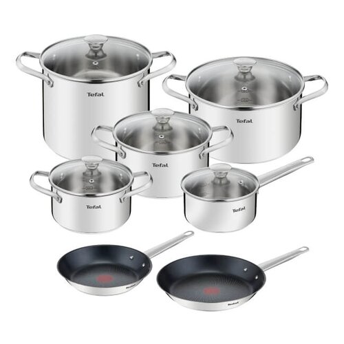 Zestaw garnków Tefal COOK EAT 12 elementów