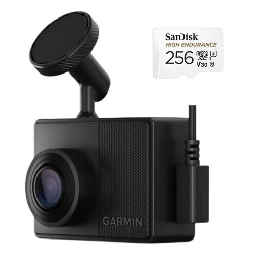 Wideorejestrator GARMIN Dash Cam 67W + Karta pamięci SANDISK MicroSDXC 256GB
