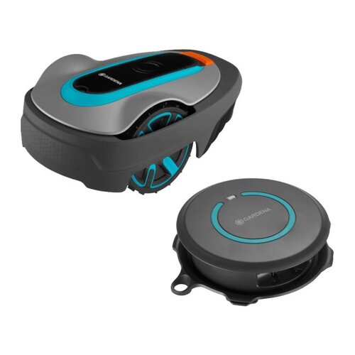 Robot koszący GARDENA Sileno City 600 15010-32 + Nadajnik sygnału GARDENA ZoneProtect 15021-20