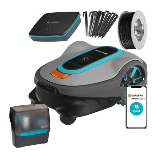 Robot koszący GARDENA Sileno Life 750 + Zestaw do konserwacji GARDENA 4067-20