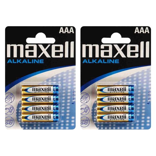 Baterie AAA LR03 MAXELL Alkaline (8 szt.)