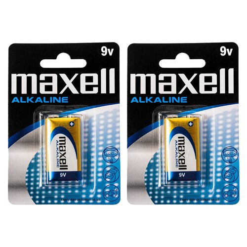 Bateria 6LR61 MAXELL Alkaline (2 szt.)