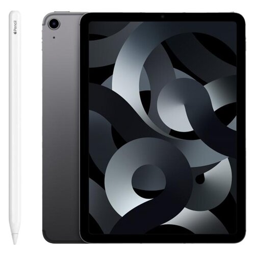 Tablet APPLE iPad Air 10.9" 5 gen. 64 GB 5G Wi-Fi Gwiezdna szarość + Rysik APPLE (2. gen) MU8F2ZM/A