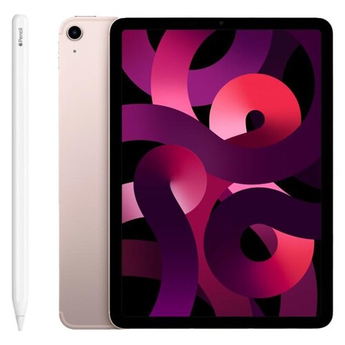 Tablet APPLE iPad Air 10.9" 5 gen. 256 GB 5G Wi-Fi Różowy + Rysik APPLE (2. gen) MU8F2ZM/A