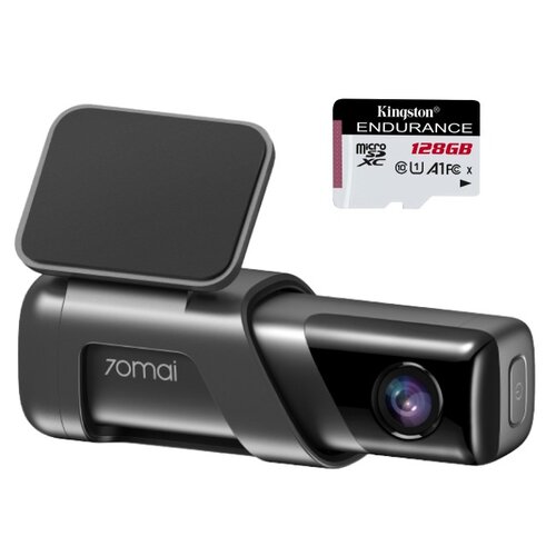 Wideorejestrator 70MAI Dash Cam M500 32GB + Karta pamięci KINGSTON Endurance microSDXC 128GB