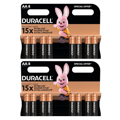 Baterie AA LR6 DURACELL Extra Life (16 szt.)