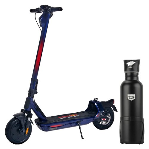 Hulajnoga elektryczna RED BULL Racing 10 RB-RTEN10-104 40km 350W Amortyzacja 10" Niebieski + Bidon termiczny FISCHER z uchwytem 86057 750 ml