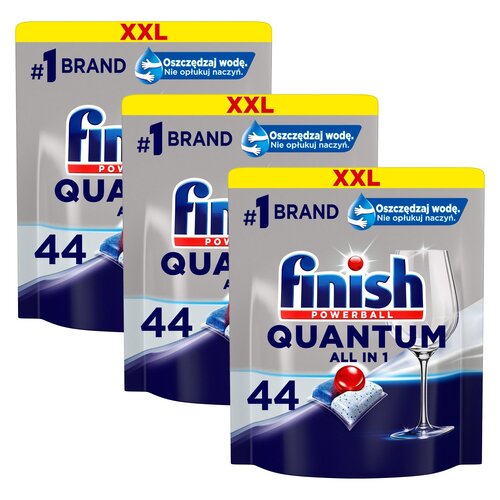 Kapsułki do zmywarek FINISH Powerball Quantum All in 1 - 132 szt.