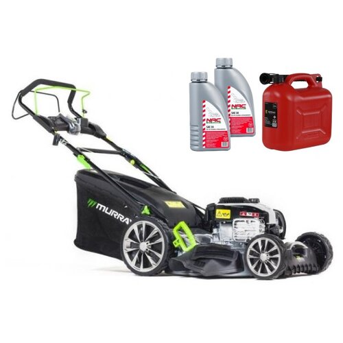 Kosiarka spalinowa MURRAY EQ2-500X Briggs & Stratton 575 EX z nepędem + Kanister KRYSIAK OL KAN10 10 L + Olej do kosiarki NAC SAE 30 2 x 0.6L