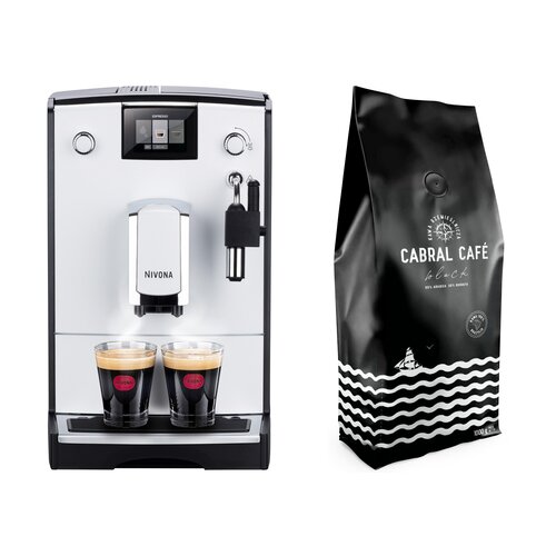 Ekspres NIVONA NICR 560 + Kawa ziarnista CABRAL CAFE Black 1 kg (Rzemieślnicza)