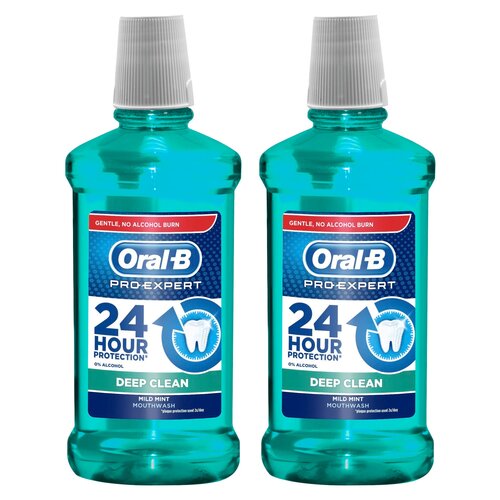 Płyn do płukania jamy ustnej ORAL-B Pro-Expert Deep Clean 2 x 500 ml