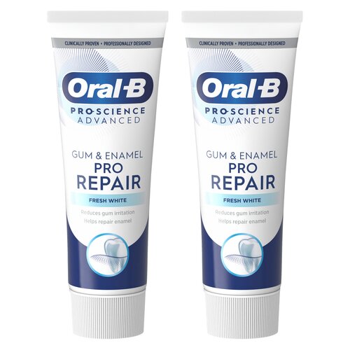 Pasta do zębów ORAL-B Professional Gum & Enamel Pro-Repair Gentle Whitening 2 x 75 ml