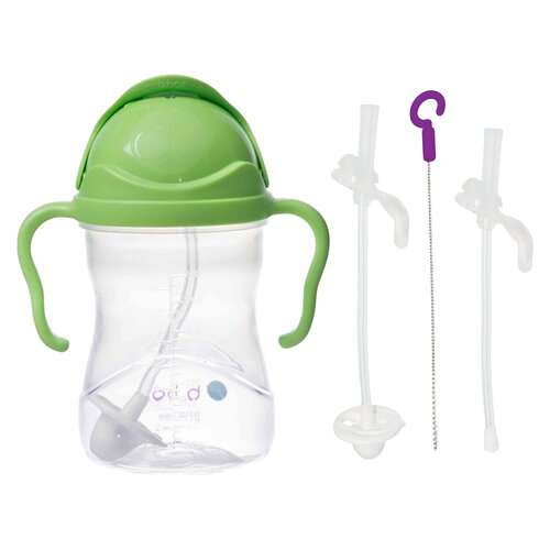 Butelka B.BOX BB00503 Zielony + Słomka B.BOX BB00525 (2 sztuki)