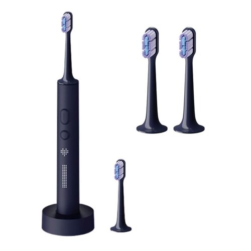 Szczoteczka soniczna XIAOMI T700 + Końcówka szczoteczki XIAOMI Electric Toothbrush T700 Replacement Heads (2 sztuki)
