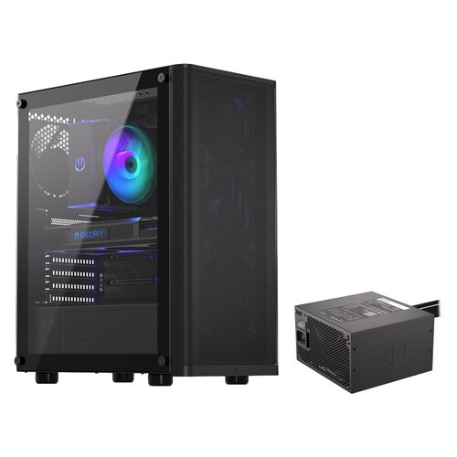 Obudowa ENDORFY Ventum 200 Air + Zasilacz ENDORFY Vero L5 500W Bronze