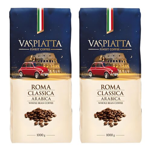 Kawa ziarnista VASPIATTA Roma Classica 2 x 1 kg