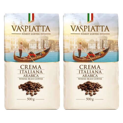 Kawa ziarnista VASPIATTA Crema Italiana 2 x 0.5 kg