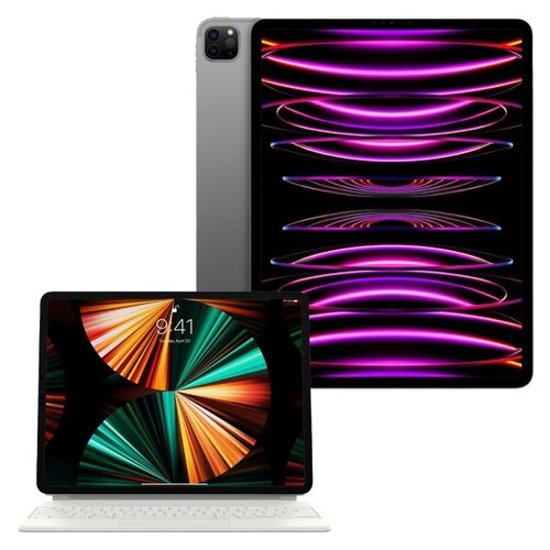 Tablet APPLE iPad Pro 12.9" 6 gen. 512 GB Wi-Fi Gwiezdna szarość + Etui na iPad Pro APPLE Magic Keyboard Biały Klawiatura