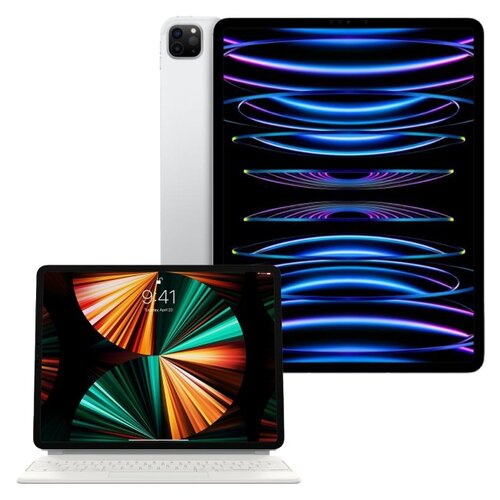 Tablet APPLE iPad Pro 12.9" 6 gen. 1 TB 5G Wi-Fi Srebrny + Etui na iPad Pro APPLE Magic Keyboard Biały Klawiatura