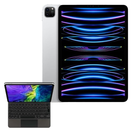 Tablet APPLE iPad Pro 11" 4 gen. 512GB 5G Wi-Fi Srebrny + Etui na iPad Air / iPad Pro APPLE Magic Keyboard Grafitowy Klawiatura