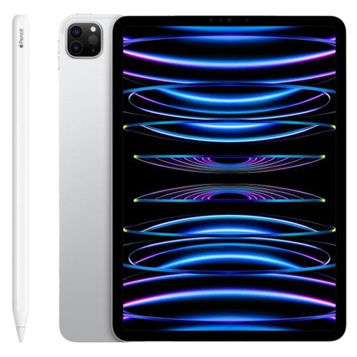 Tablet APPLE iPad Pro 11" 4 gen. 512GB Wi-Fi Srebrny + Rysik APPLE (2. gen) MU8F2ZM/A