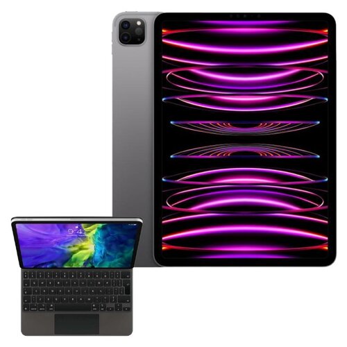 Tablet APPLE iPad Pro 11" 4 gen. 512GB Wi-Fi Gwiezdna szarość + Etui na iPad Air / iPad Pro APPLE Magic Keyboard Grafitowy Klawiatura