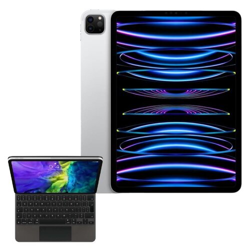 Tablet APPLE iPad Pro 11" 4 gen. 1TB Wi-Fi Srebrny + Etui na iPad Air / iPad Pro APPLE Magic Keyboard Grafitowy Klawiatura