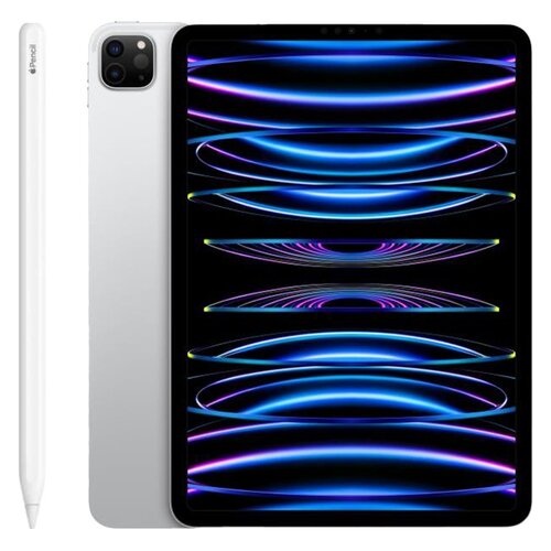 Tablet APPLE iPad Pro 11" 4 gen. 1TB Wi-Fi Srebrny + Rysik APPLE (2. gen) MU8F2ZM/A
