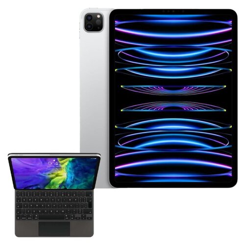 Tablet APPLE iPad Pro 11" 4 gen. 2TB Wi-Fi Srebrny + Etui na iPad Air / iPad Pro APPLE Magic Keyboard Grafitowy Klawiatura