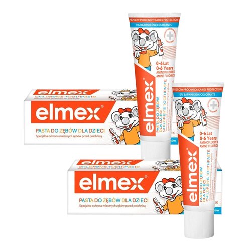 Pasta do zębów ELMEX Kids 50 ml 2 szt.